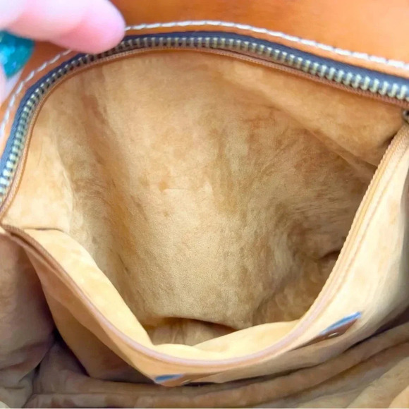 Patricia Nash Rienzo Signature Map Satchel - Picture 13 of 15